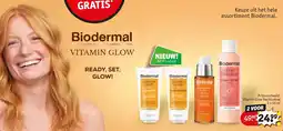 Kruidvat Biodermal Vitamin Glow aanbieding