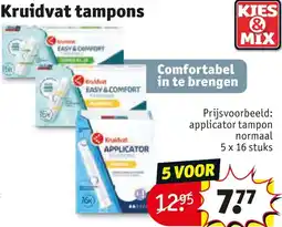 Kruidvat Kruidvat tampons aanbieding