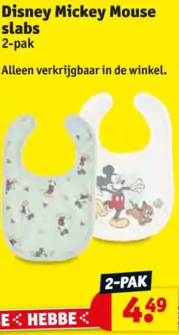 Kruidvat Disney Mickey Mouse slabs aanbieding