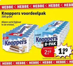 Kruidvat Knoppers voordeelpak aanbieding