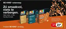 Kruidvat BE-KIND notenreep aanbieding