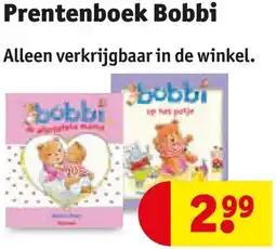 Kruidvat Prentenboek Bobbi aanbieding