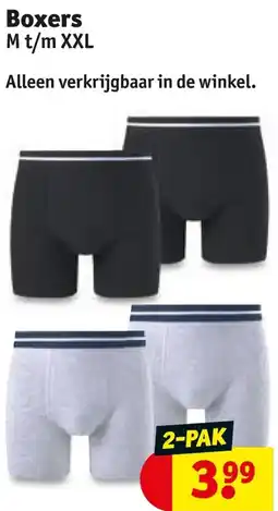 Kruidvat Boxers aanbieding