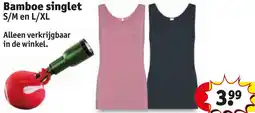 Kruidvat Bamboe singlet aanbieding