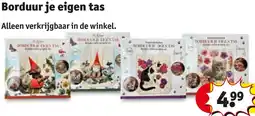 Kruidvat Borduur je eigen tas aanbieding