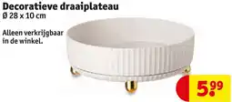 Kruidvat Decoratieve draaiplateau aanbieding