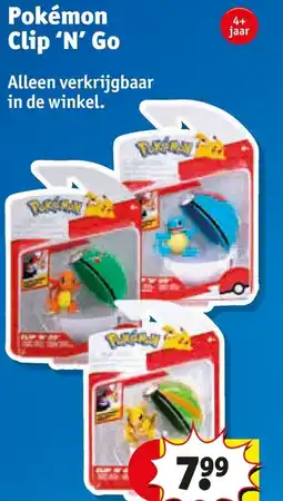 Kruidvat Pokémon Clip 'N' Go aanbieding