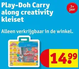 Kruidvat Play-Doh Carry along creativiteit kleiset aanbieding