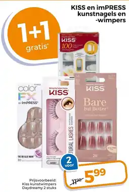 Trekpleister Kiss en Impress Kunstnagels en Wimpers aanbieding
