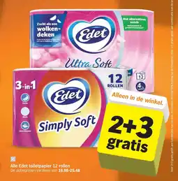 Albert Heijn Alle Edet toilet papier aanbieding