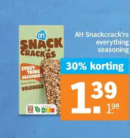 Albert Heijn AH Snackcrackers everything seasoning aanbieding