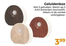 Trekpleister Geluidenbox aanbieding