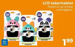 Trekpleister LCD tekentablet aanbieding