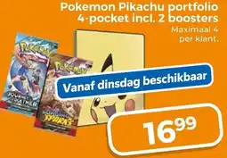 Trekpleister Pokemon Pikachu portfolio aanbieding
