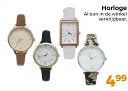 Trekpleister Horloge aanbieding