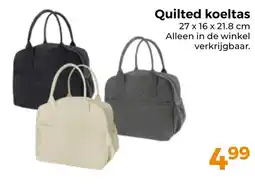 Trekpleister Quilted koeltas aanbieding