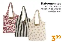Trekpleister Katoenen tas aanbieding