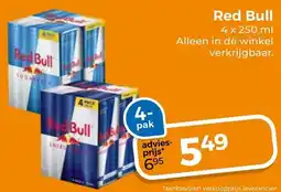 Trekpleister Red Bull aanbieding