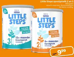 Trekpleister Nestle Little Steps opvolgmelk 2 en 3 aanbieding