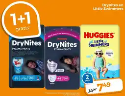 Trekpleister Huggies DryNites pyjama pants aanbieding