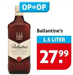 Hoogvliet Ballantine's Finest Blended Scotch Whisky aanbieding
