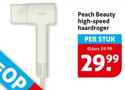 Hoogvliet Peach Beauty high-speed haardroger aanbieding