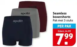 Hoogvliet Seamless boxershorts aanbieding