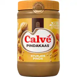 Dirk Calvé pindakaas met stukjes pinda aanbieding