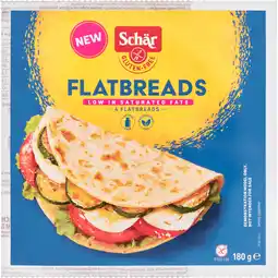 Dirk Schär Flatbreads glutenvrij aanbieding