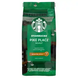 Dirk Starbucks Koffiebonen pike place medium roast aanbieding