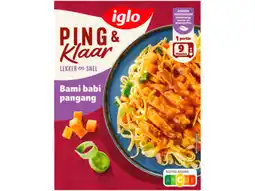Hoogvliet Iglo Ping & klaar bami babi pangang aanbieding