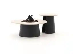 Kees Smit + 15% kassakorting | Cosidune lounge vuurtafelset ø 100cm (h: 40cm)/ø 55cm (h: 55cm) aanbieding