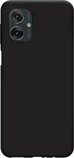 Coolblue Just in Case Soft Design Motorola Moto G55 Back Cover Zwart aanbieding