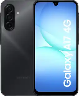 Coolblue Samsung Galaxy A17 128GB Zwart 4G aanbieding