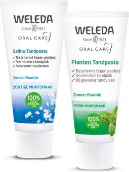 De Online Drogist Weleda Tandpasta Combi aanbieding