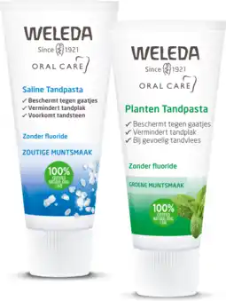 De Online Drogist Weleda Tandpasta Combi aanbieding
