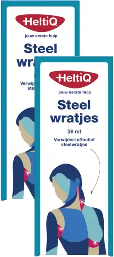 De Online Drogist HeltiQ Steelwratjes Duoverpakking aanbieding