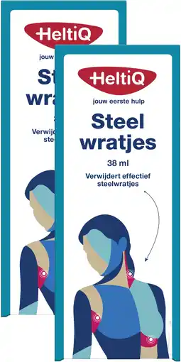 De Online Drogist HeltiQ Steelwratjes Duoverpakking aanbieding