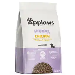 Zooplus Voordeelpakket: 2x12 kg Applaws All Breed Puppy Kip Hondenvoer droog aanbieding