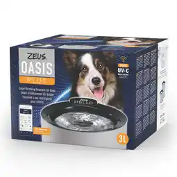 Zooplus Zeus Oasis Plus Slimmere Drinkfontein 3, l Hond aanbieding