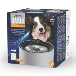 Zooplus Zeus Oasis Plus Slimmere Drinkfontein 6 l Hond aanbieding