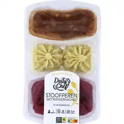 Dekamarkt Daily Chef Stoofperen-puree met hachee aanbieding