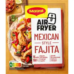 Dekamarkt Maggi Kruidenmix airfryer wrap it fajita aanbieding