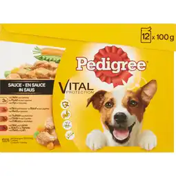 Dekamarkt Pedigree Hondenvoer selection saus adult aanbieding