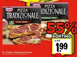 Vomar Voordeelmarkt Dr. Oetker Tradizionale Pizza aanbieding
