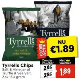 Vomar Voordeelmarkt Tyrrells Chips aanbieding