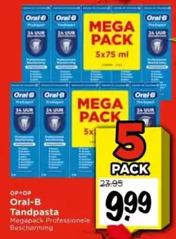 Vomar Voordeelmarkt Oral-B Tandpasta aanbieding