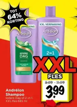 Vomar Voordeelmarkt Andrélon shampoo aanbieding