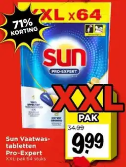 Vomar Voordeelmarkt Sun vaatwas-tabletten pro-expert aanbieding