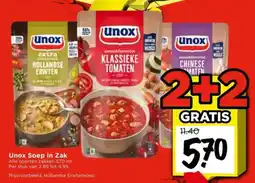 Vomar Voordeelmarkt Unox Soep in Zak aanbieding